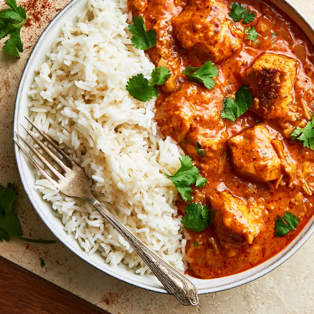 Coconut Chicken Rice Bowl