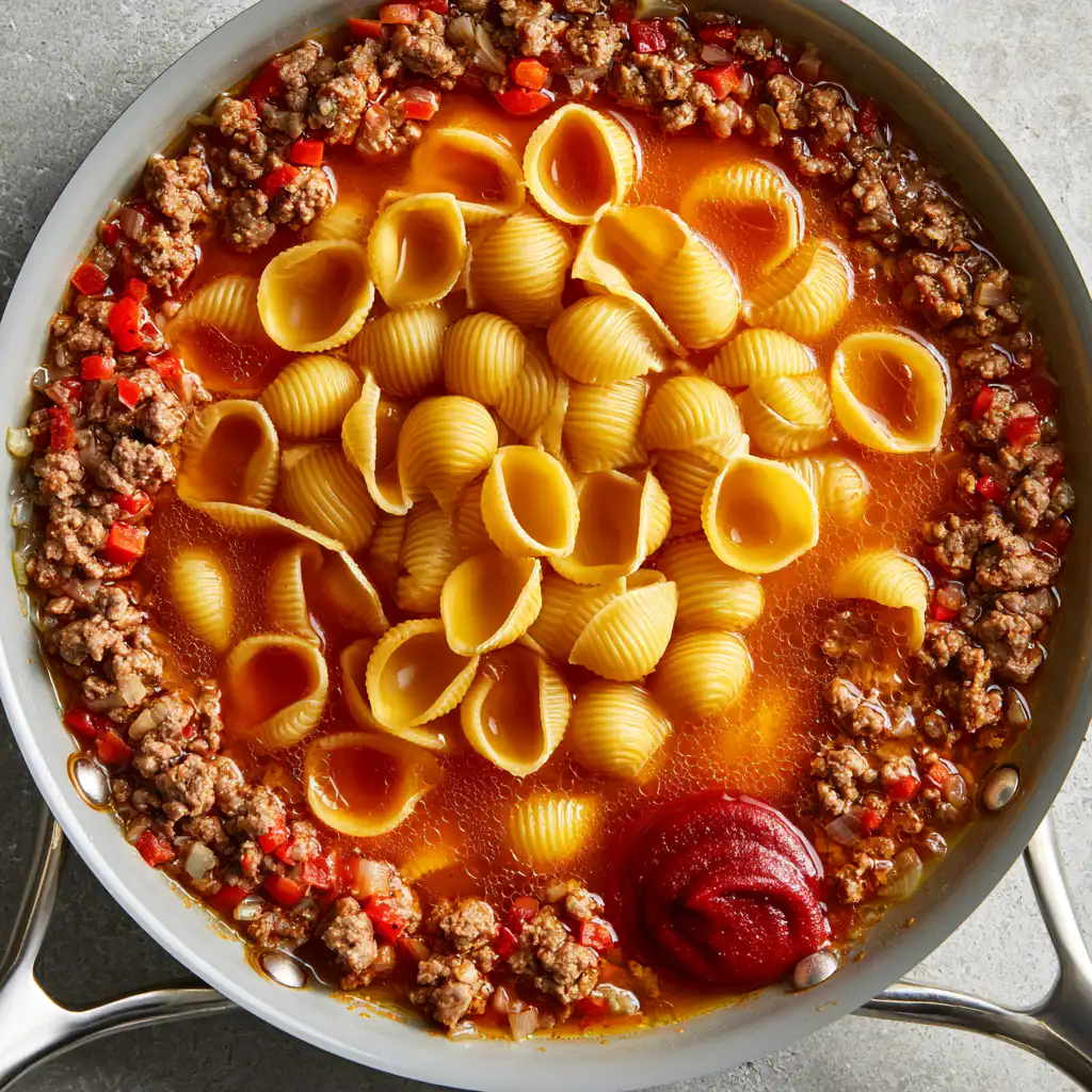 Taco Pasta Recipe - step by step