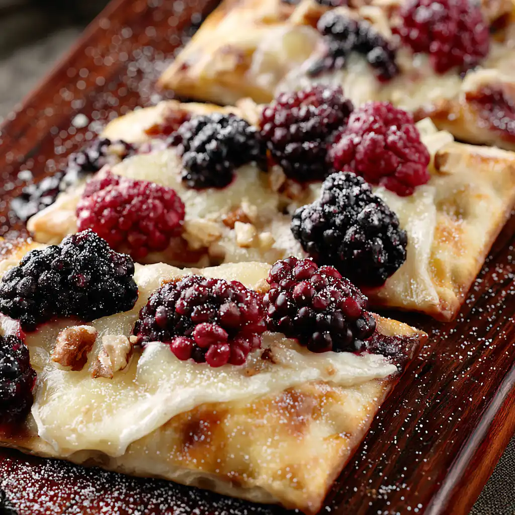 Blackberry Brie Pizza