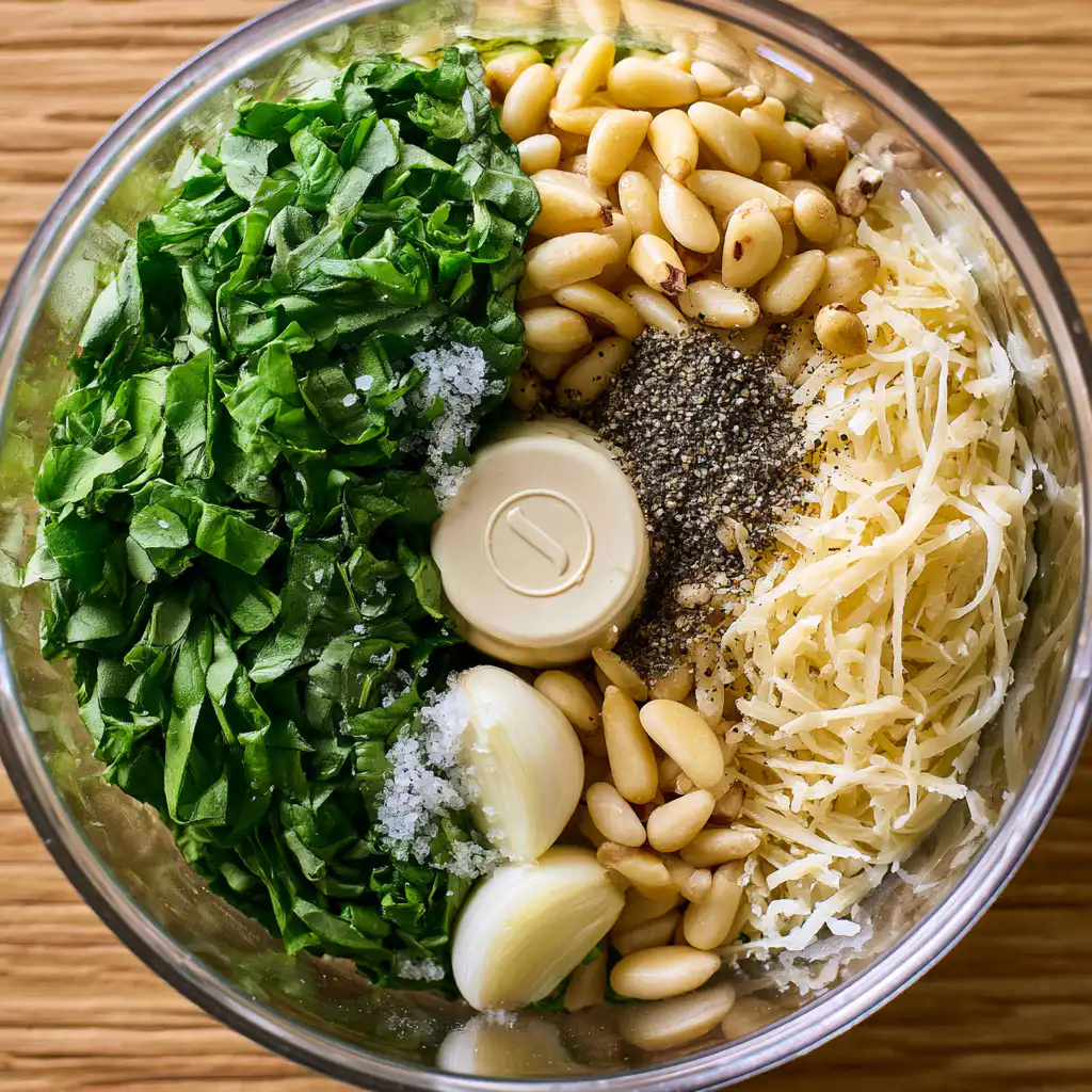 Basil Pesto Recipe - step by step
