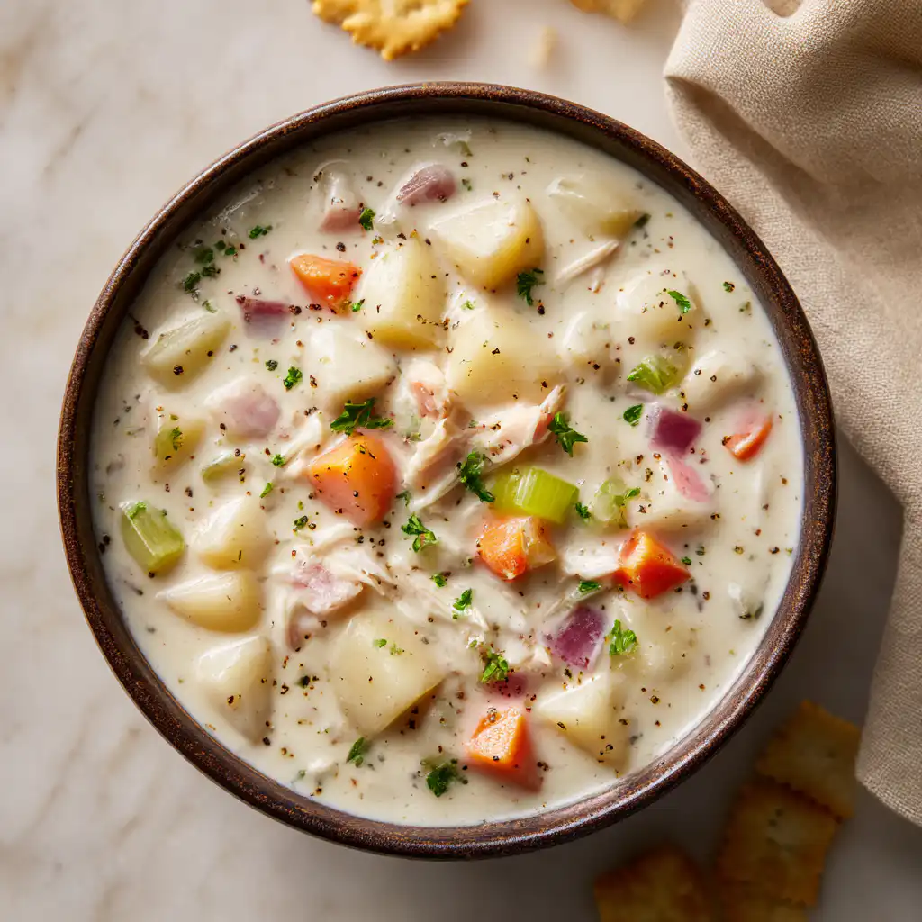 Simple New England Clam Chowder