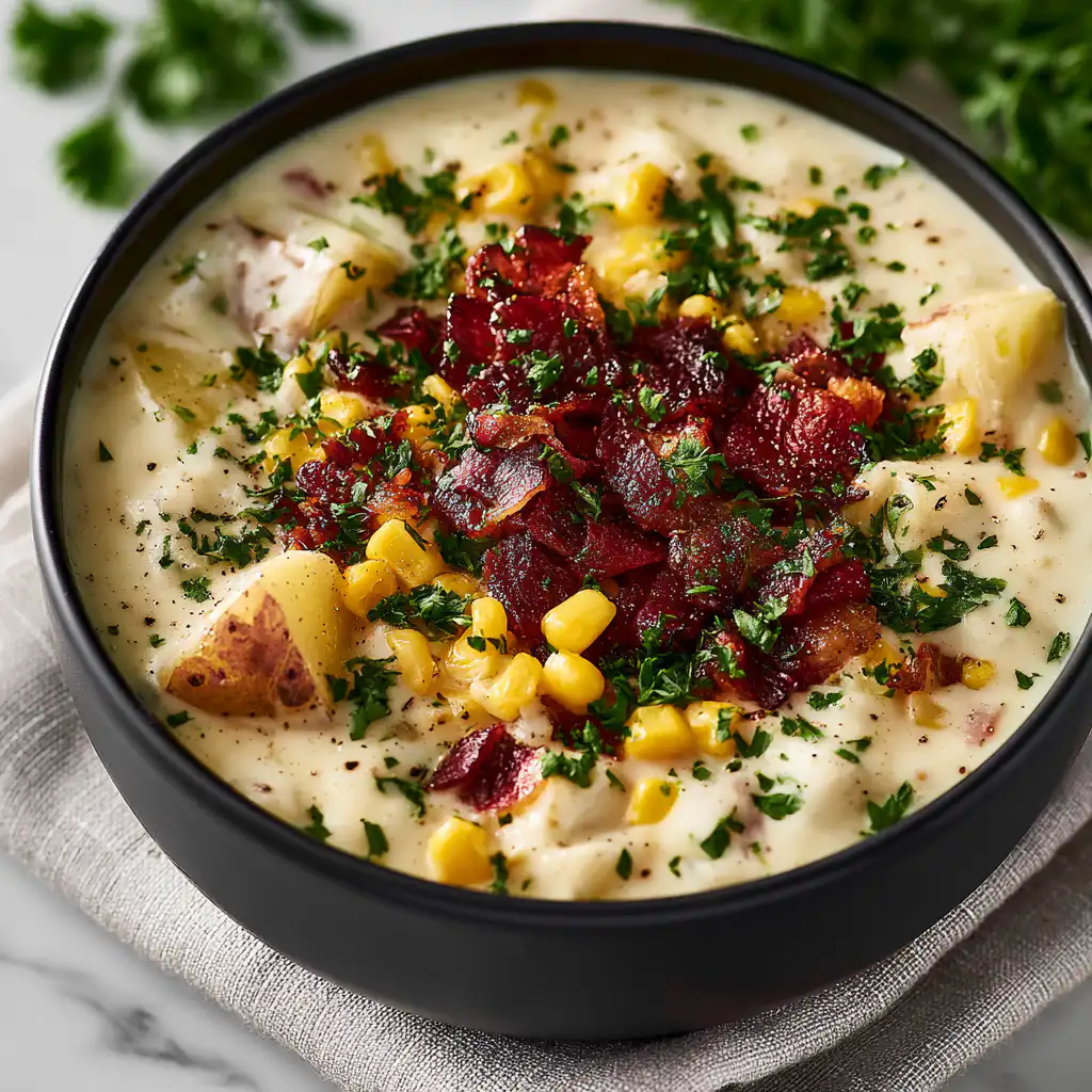 Comforting Instant Pot Corn Chowder - step by step