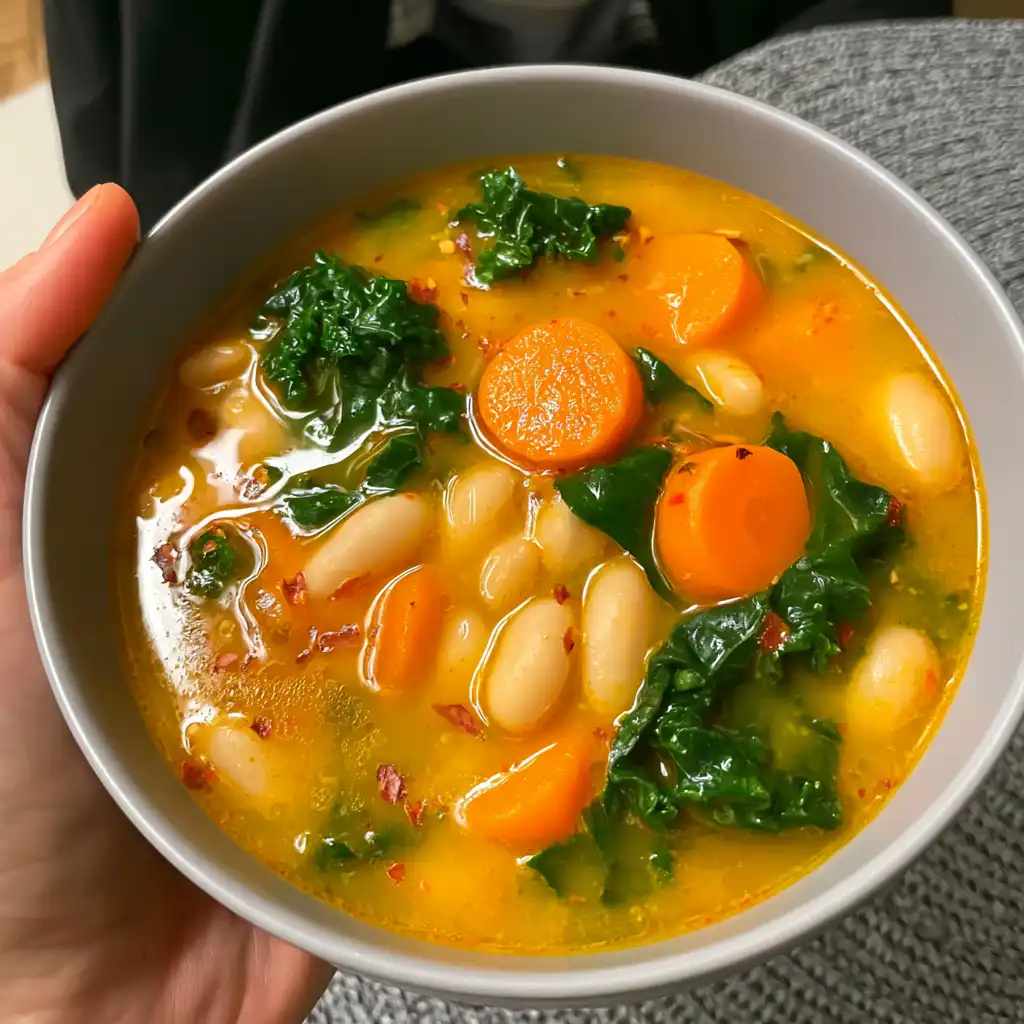 Easy Tuscan White Bean Soup